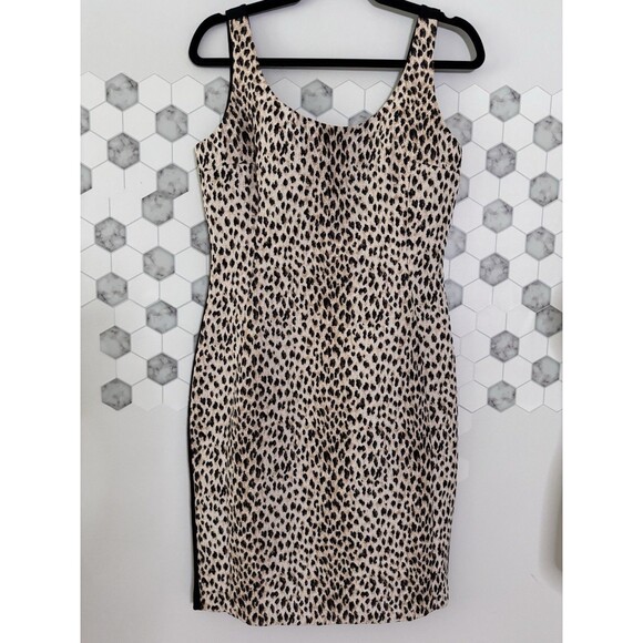 Diane von Furstenberg Arianna Cheetah Animal Print Dress Women’s‎ Size 10 - Picture 4 of 11
